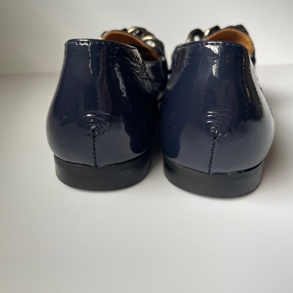 Women's Nolin2 Leather Loafer, Dark Blue - Picture 2 of 8